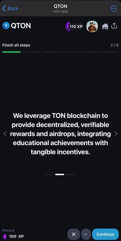 QTON — Screenshot 2