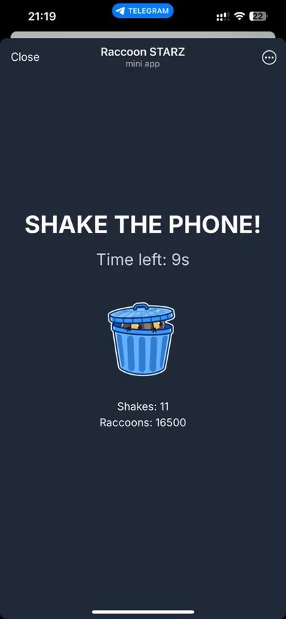 Raccoon STARZ — Screenshot 5