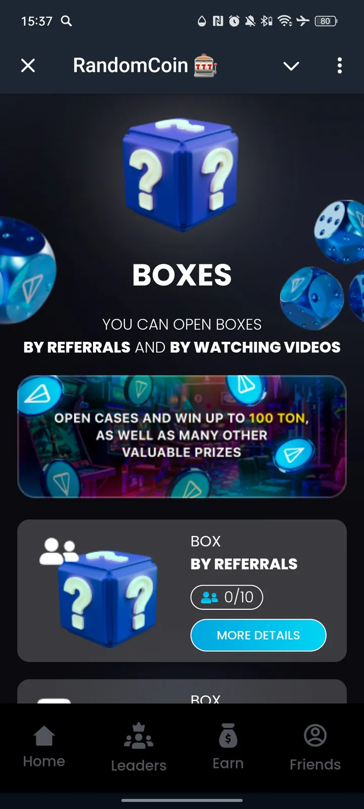 RandomCoin 🎰 — Screenshot 1