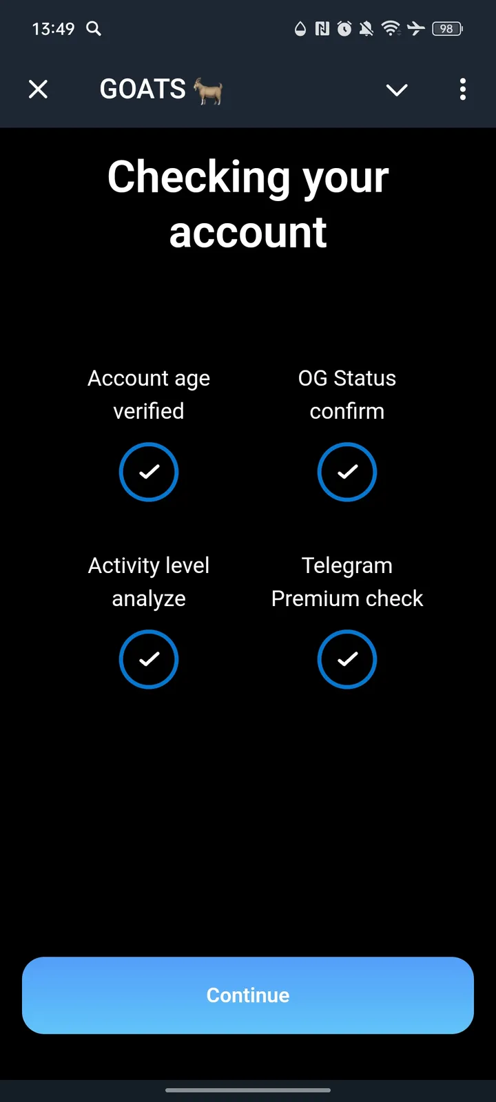 GOATS 🐐 — Screenshot 1