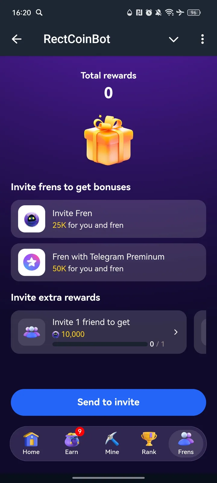 RectCoinBot — Screenshot 5