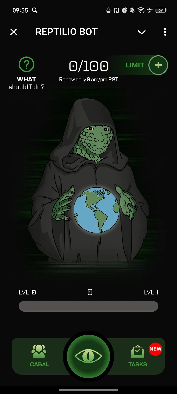 REPTILIO BOT — Screenshot 1