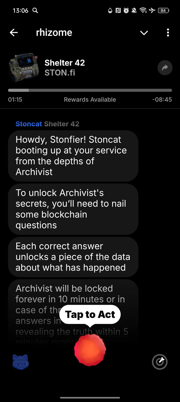 rhizome — Screenshot 2