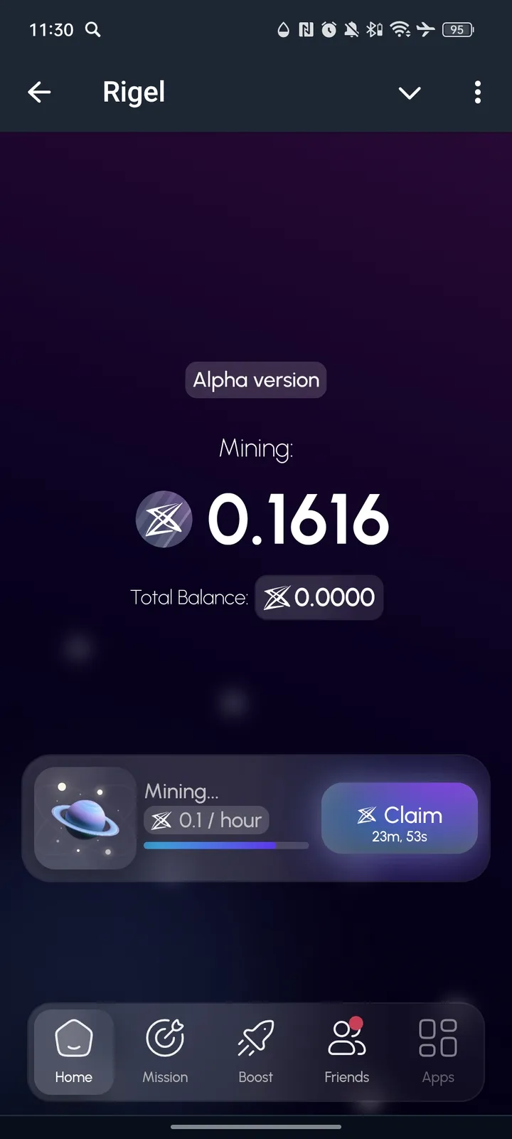 Rigel — Screenshot 1