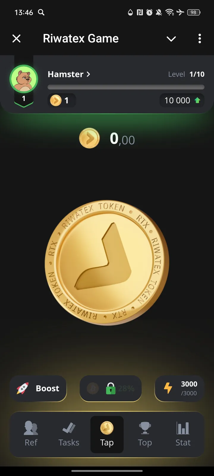 Riwatex Game — Screenshot 1