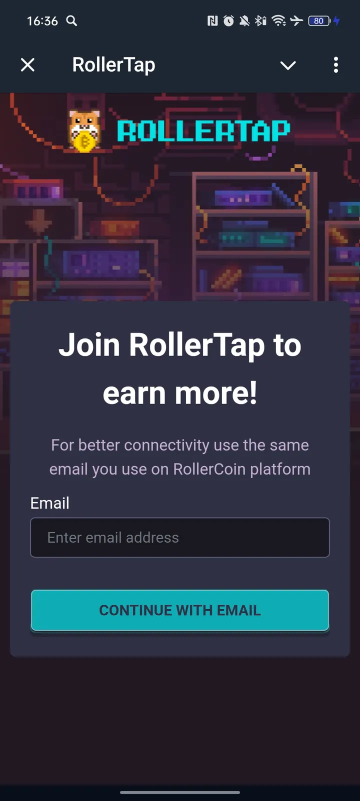 RollerTap — Screenshot 1