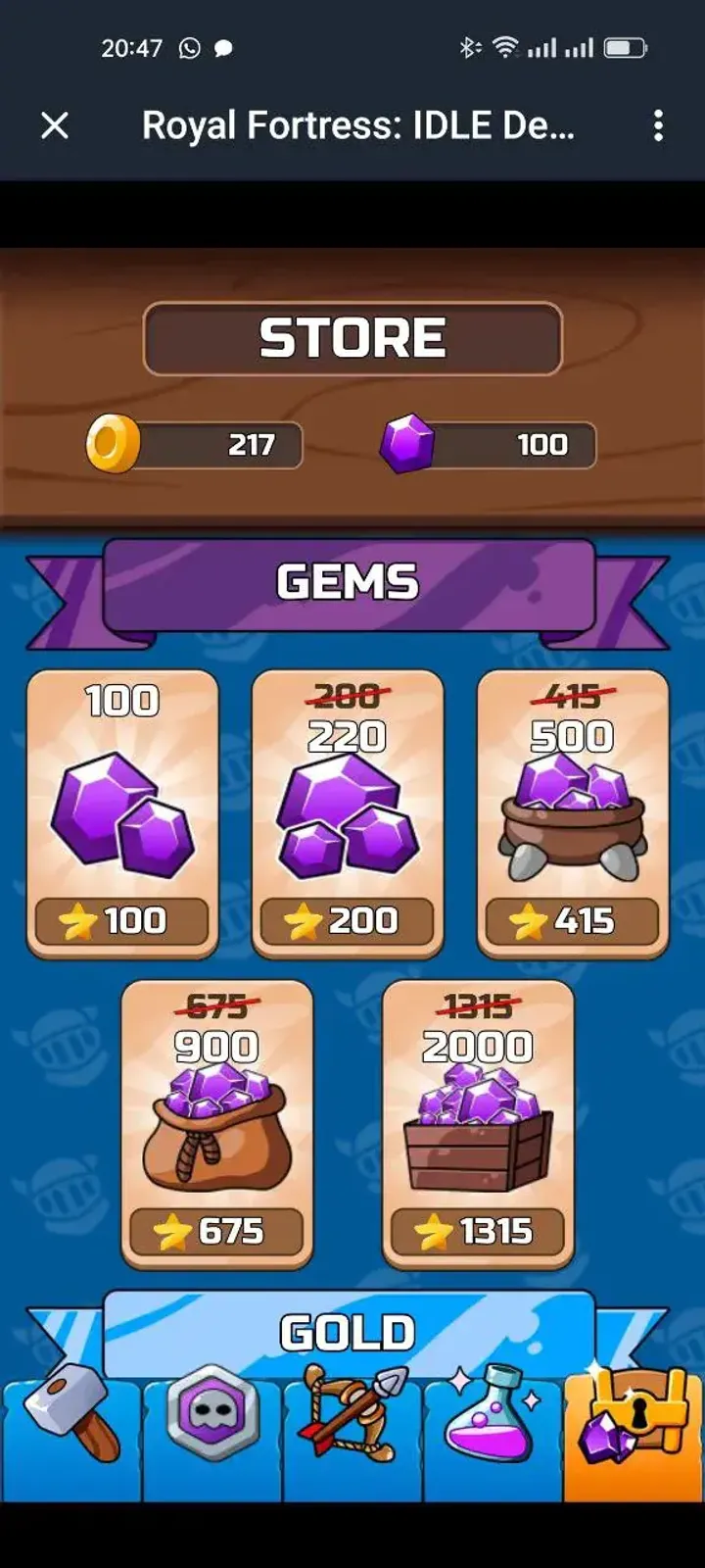 Royal Fortress: IDLE Defense — Screenshot 1