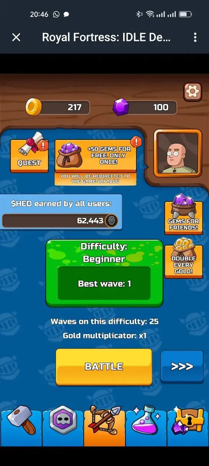 Royal Fortress: IDLE Defense — Screenshot 7