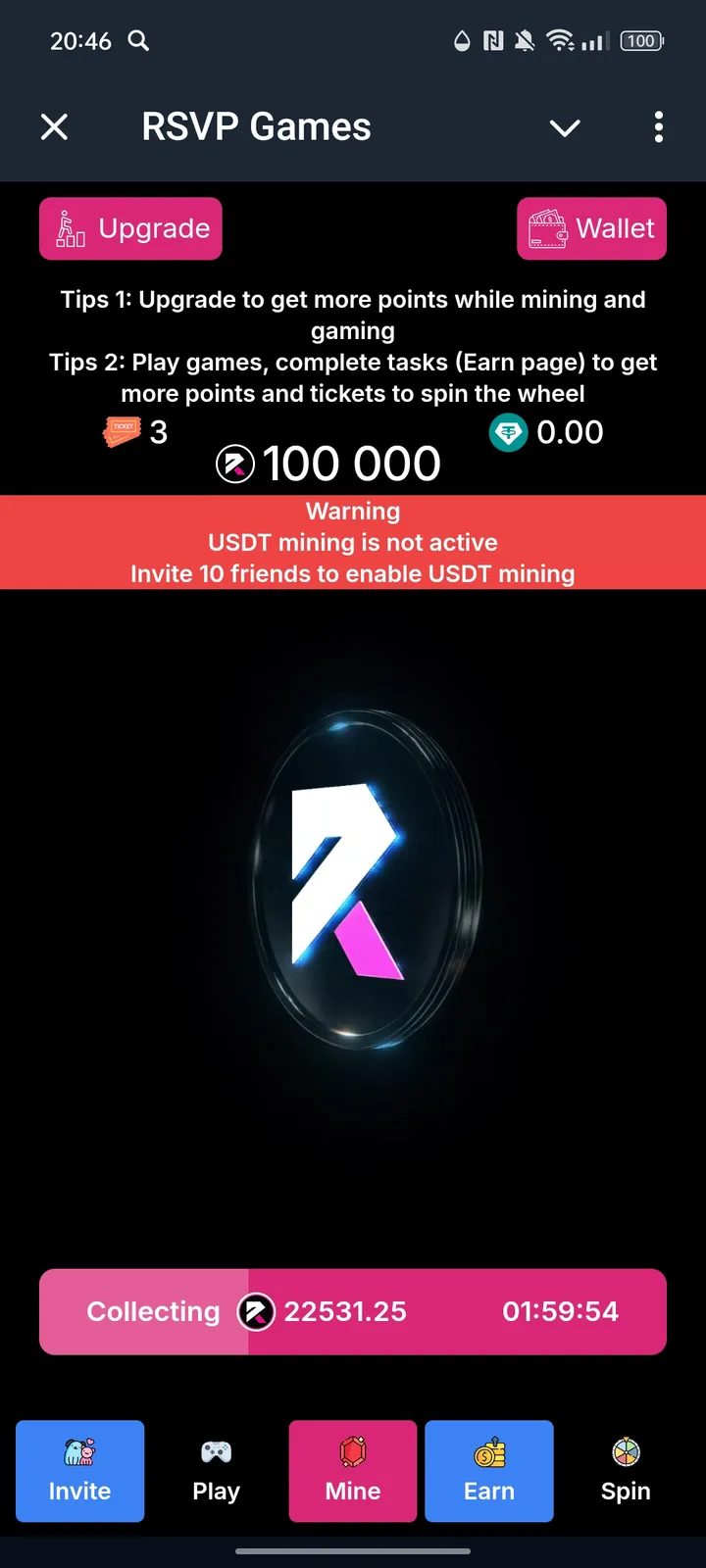 RSVP Games — Screenshot 1