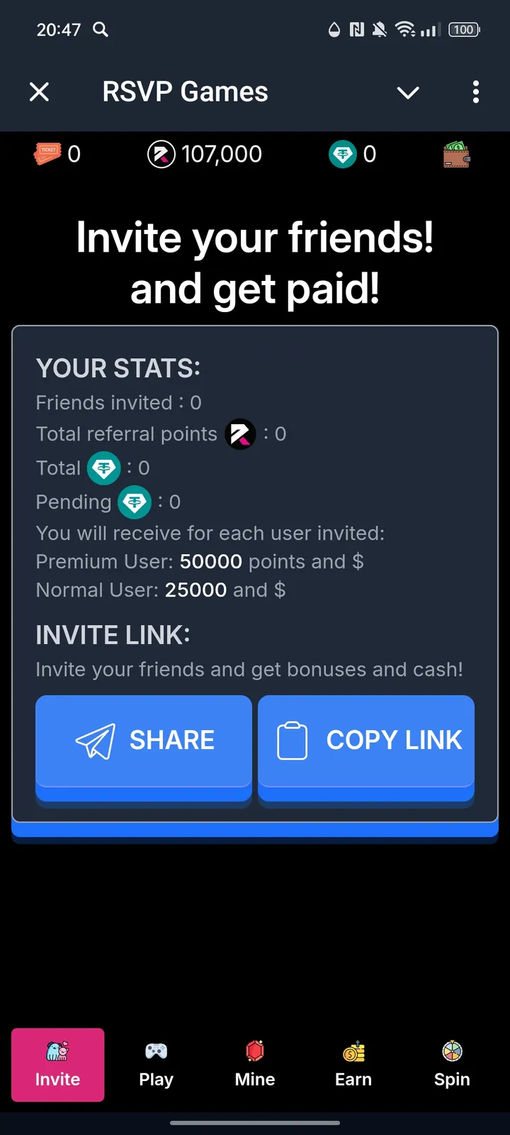 RSVP Games — Screenshot 5