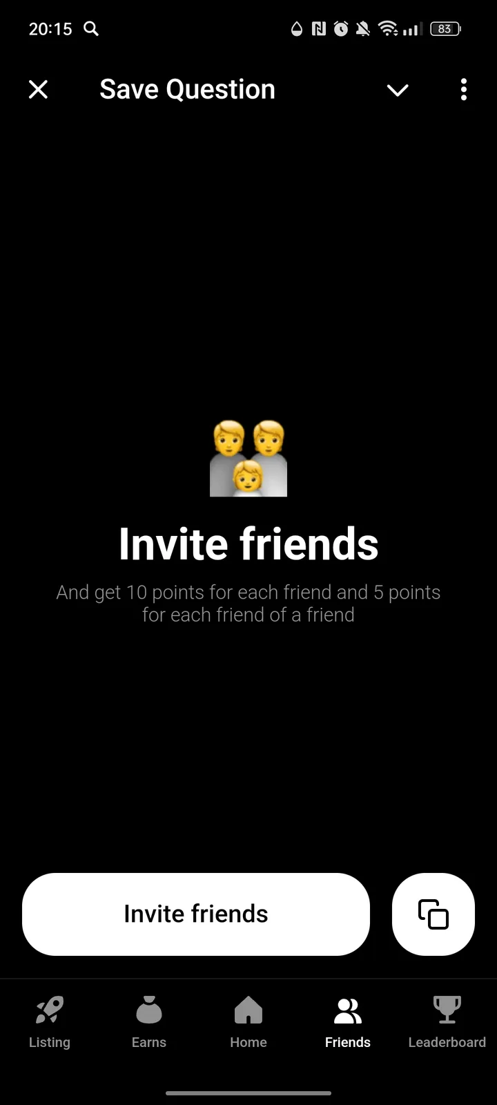 Save Question — Screenshot 3