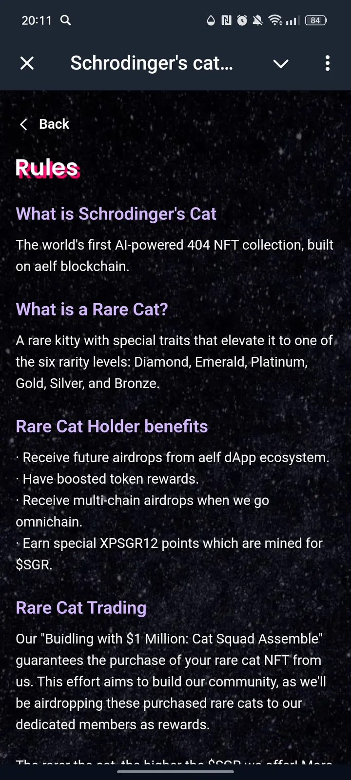 Schrodinger's cat Bot — Screenshot 4