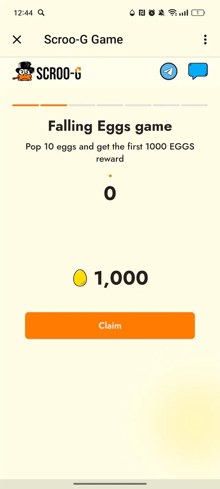 Scroo-G Game — Screenshot 2