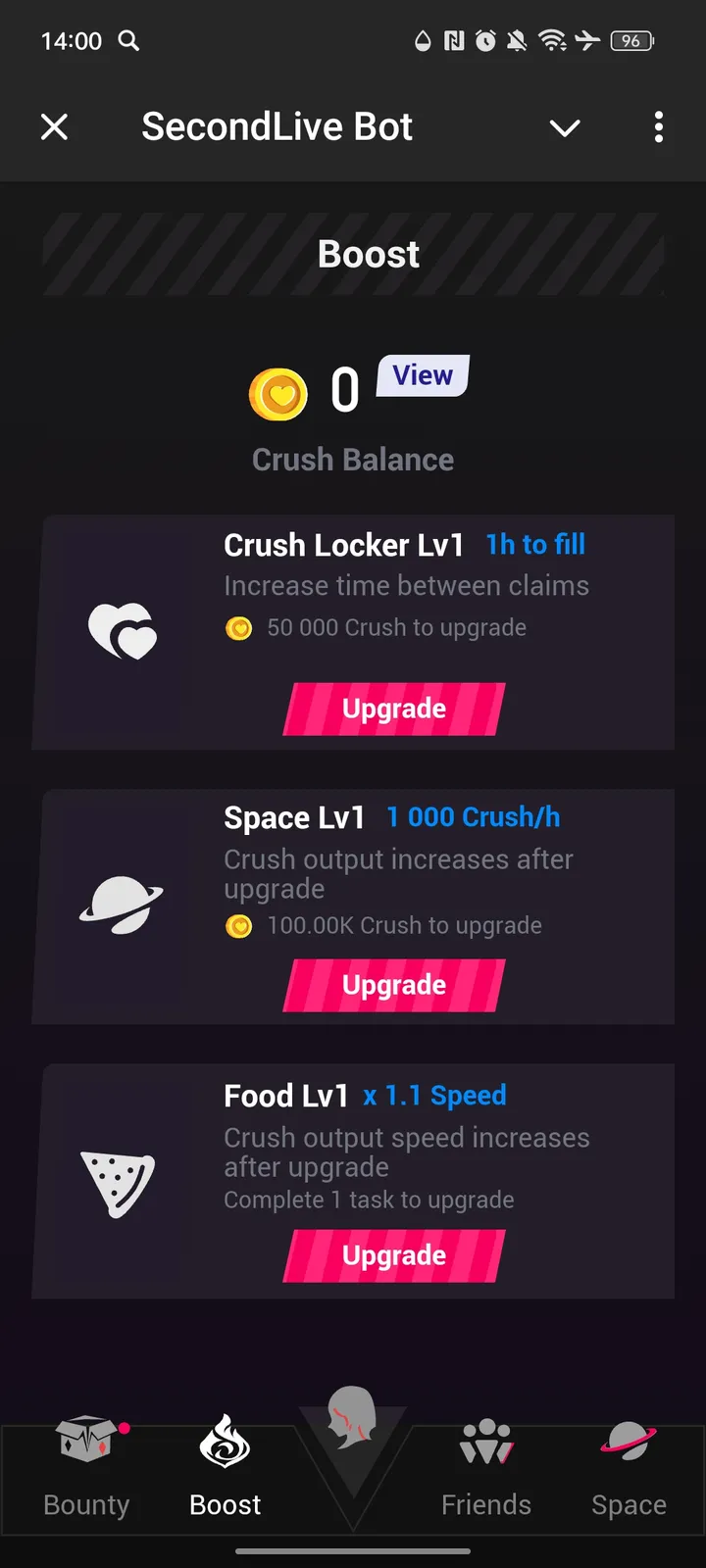 SecondLive Bot — Screenshot 2