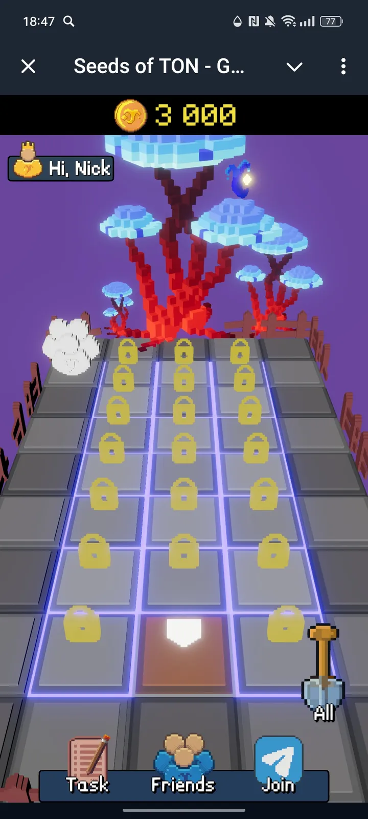 Seeds of TON - Game — Screenshot 1