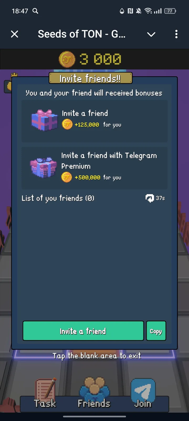 Seeds of TON - Game — Screenshot 3