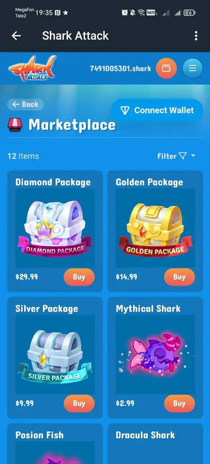 Shark Attack — Screenshot 2