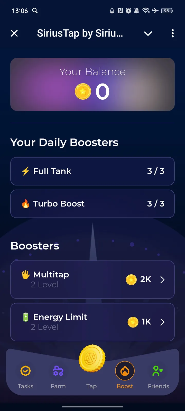 SiriusTap by Siriuspad — Screenshot 2