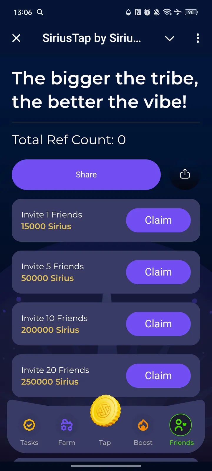 SiriusTap by Siriuspad — Screenshot 3