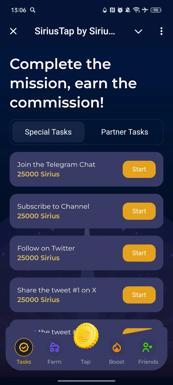 SiriusTap by Siriuspad — Screenshot 5