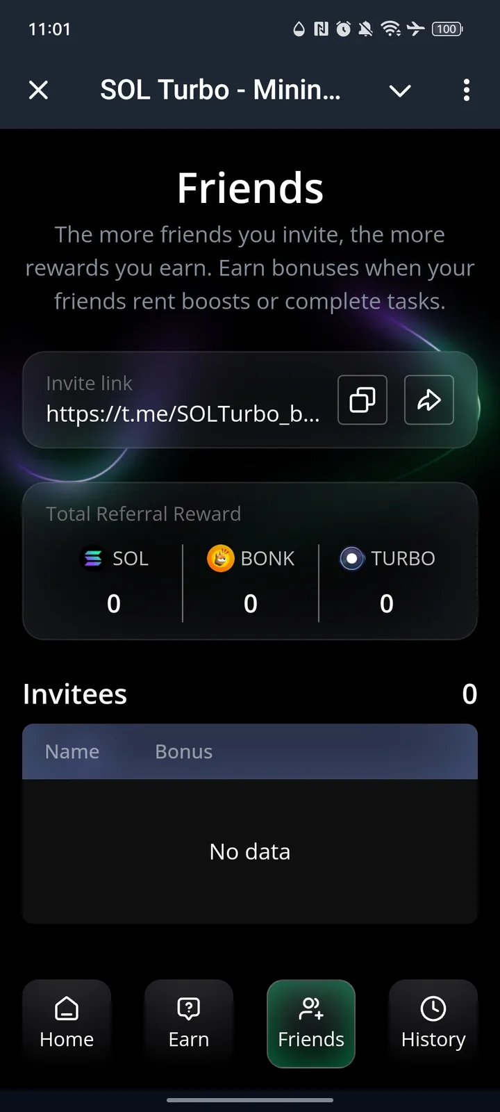 SOL Turbo - Mining SOL 🚀 — Screenshot 3
