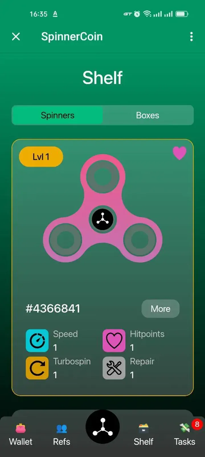 SpinnerCoin — Screenshot 2