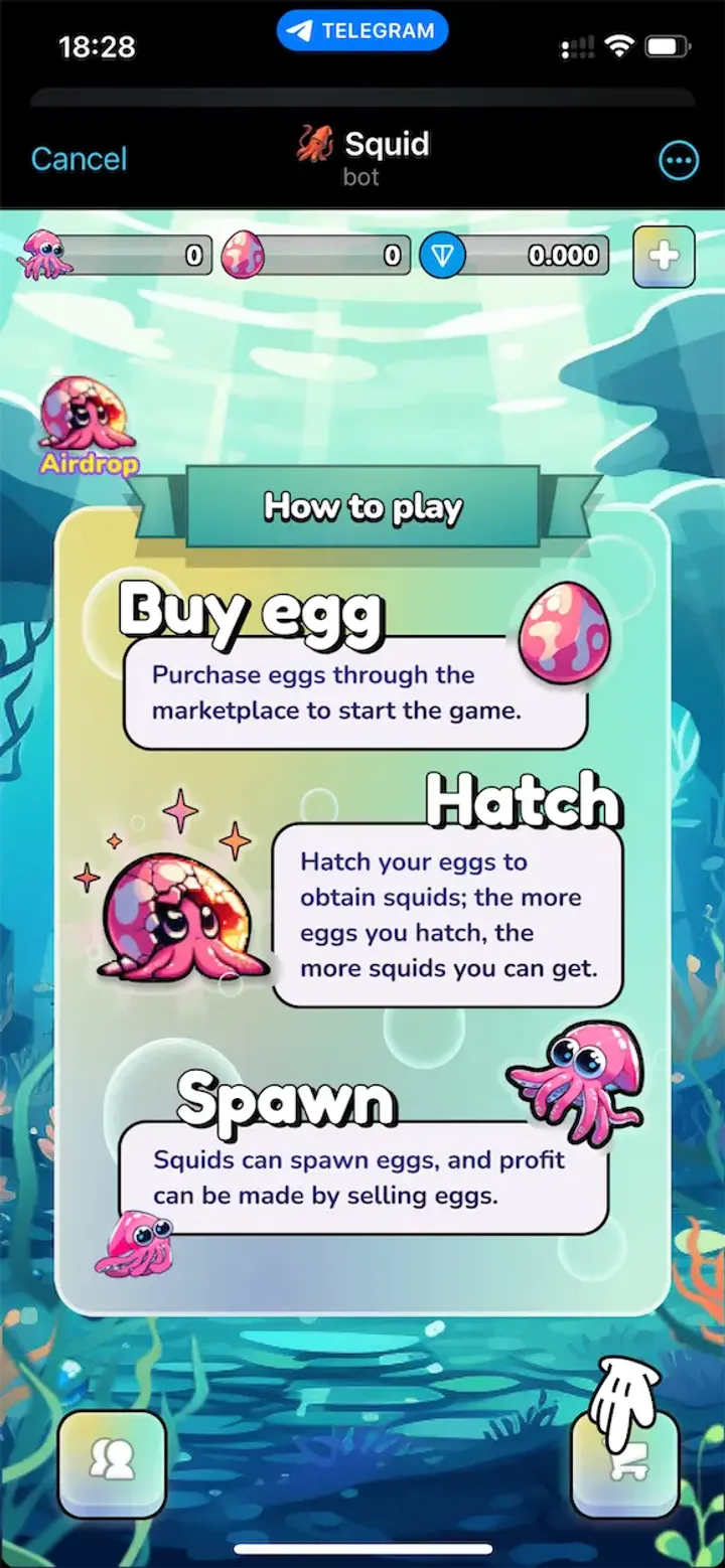 🦑 Squid — Screenshot 1