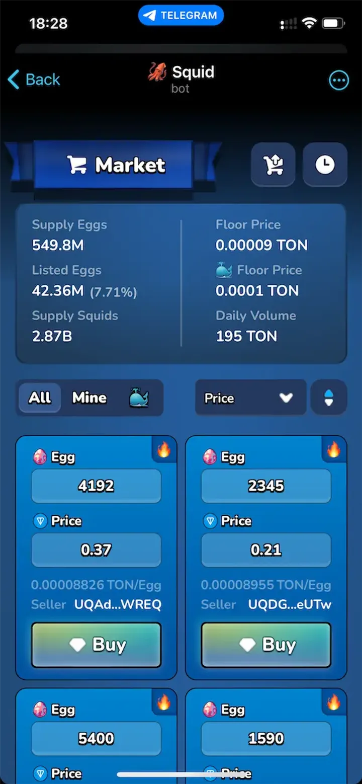 🦑 Squid — Screenshot 2