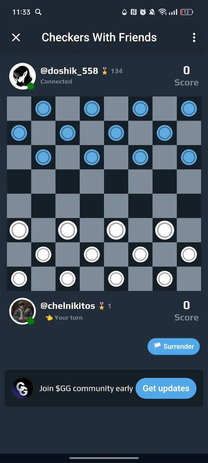 Checkers With Friends — Screenshot 4