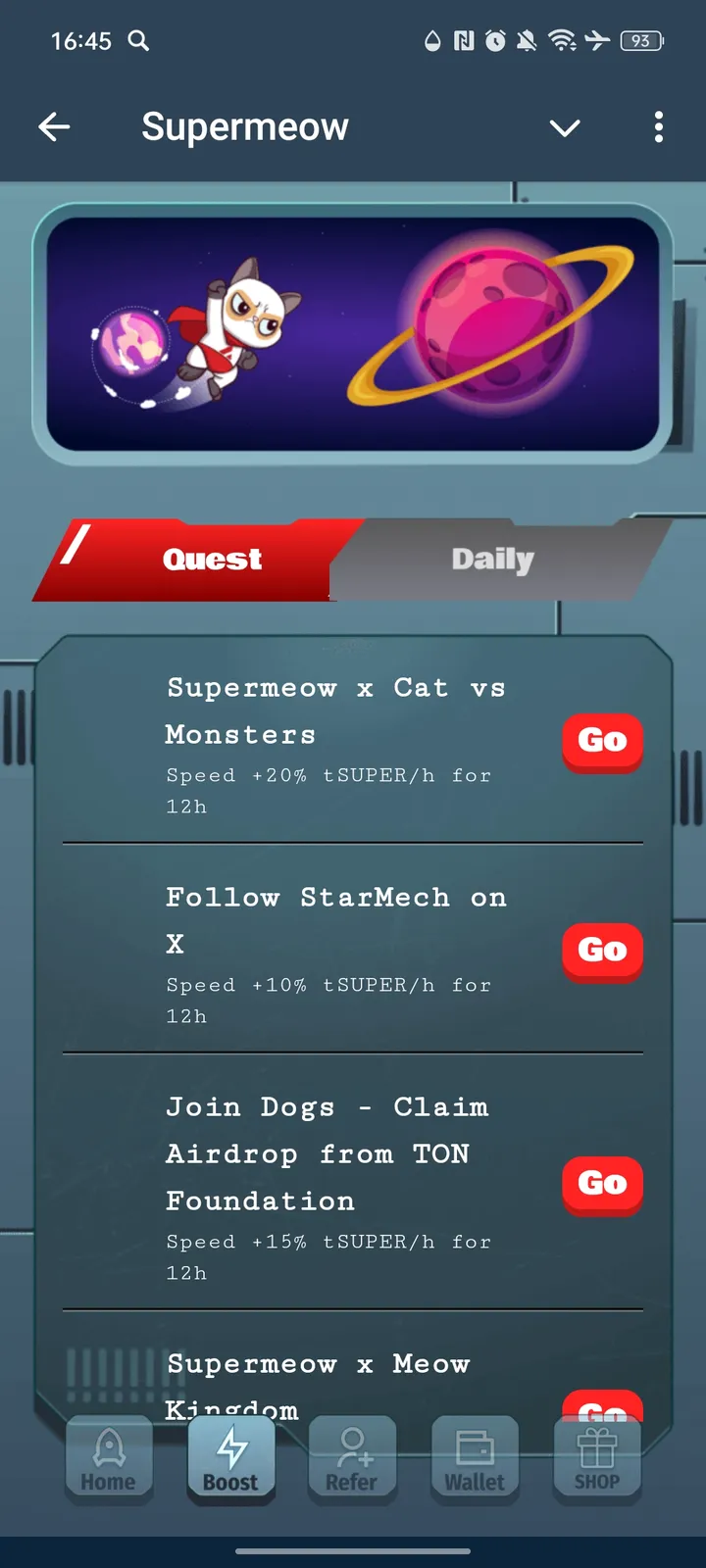 Supermeow — Screenshot 2