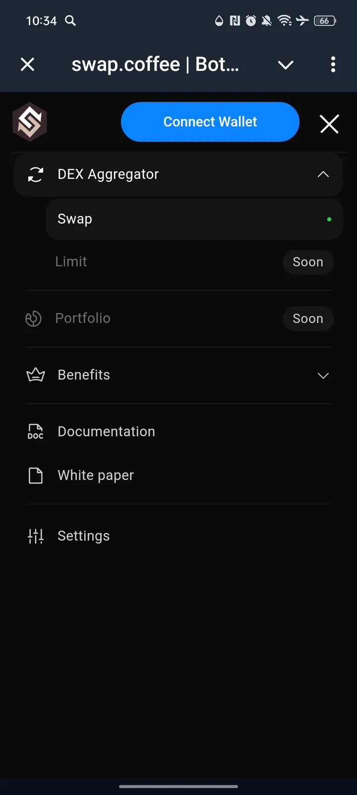 swap.coffee | Bot 🤖 — Screenshot 2