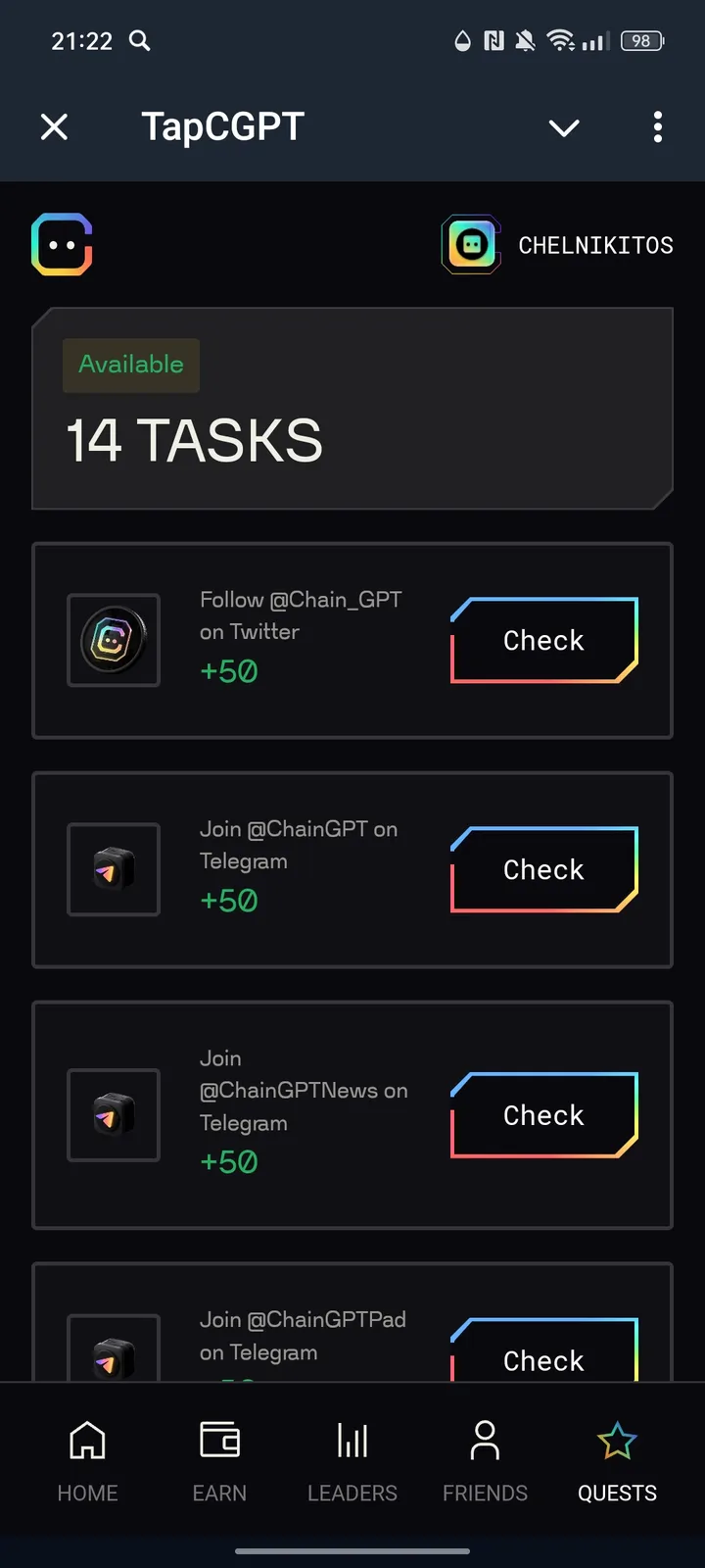 TapCGPT — Screenshot 5