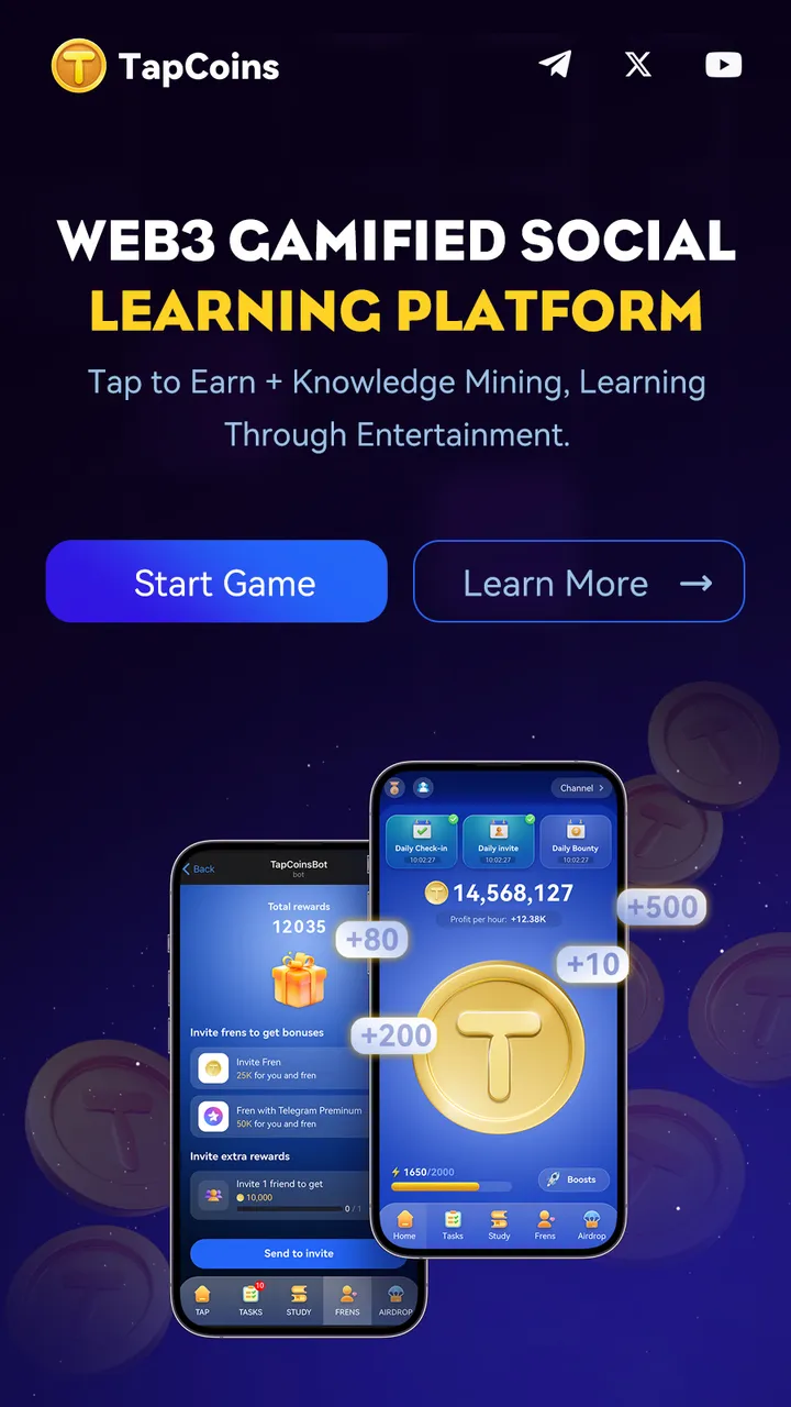 TapCoinsBot — Screenshot 1