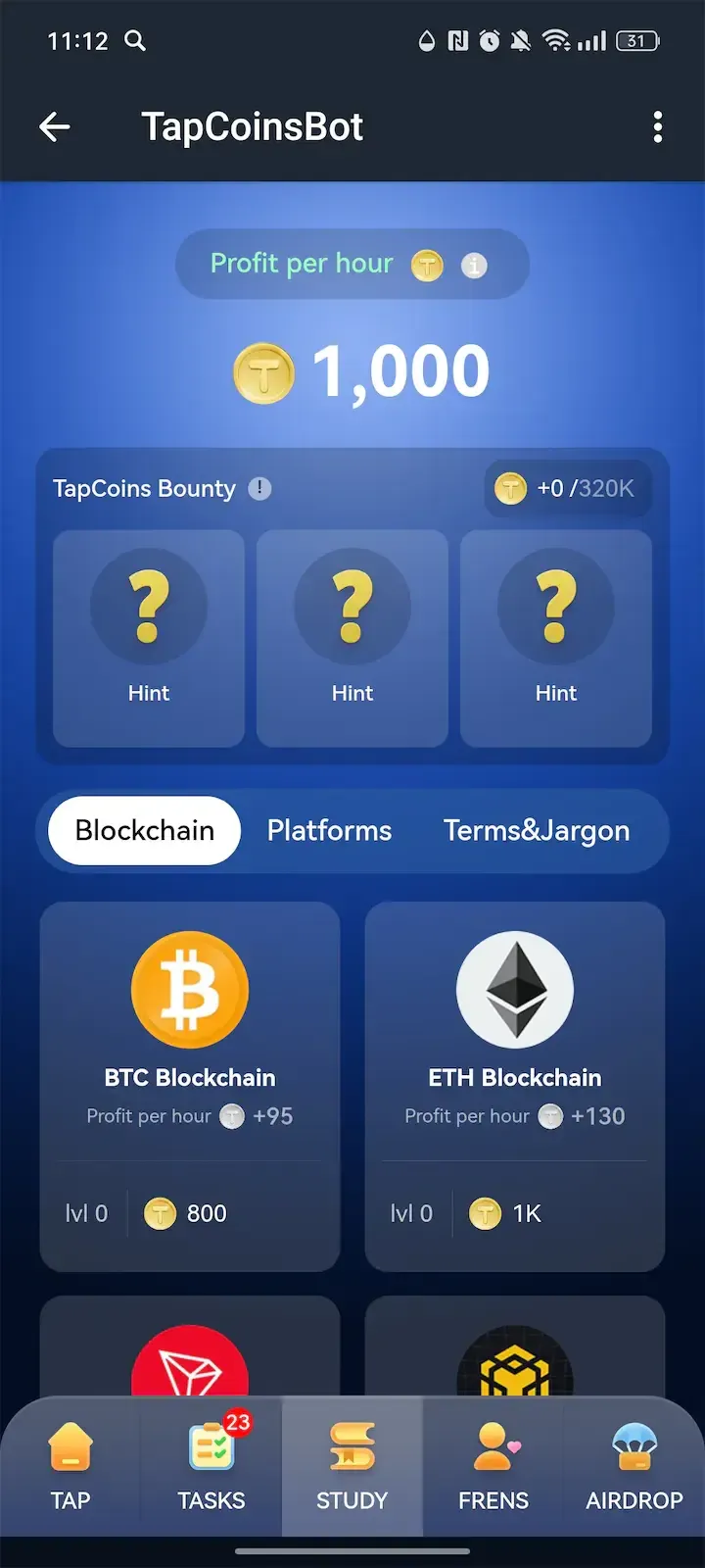 TapCoinsBot — Screenshot 6