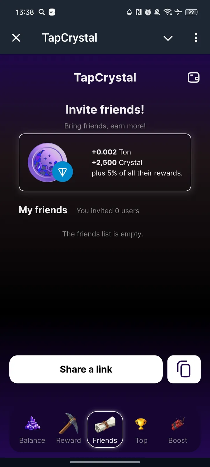 TapCrystal — Screenshot 3