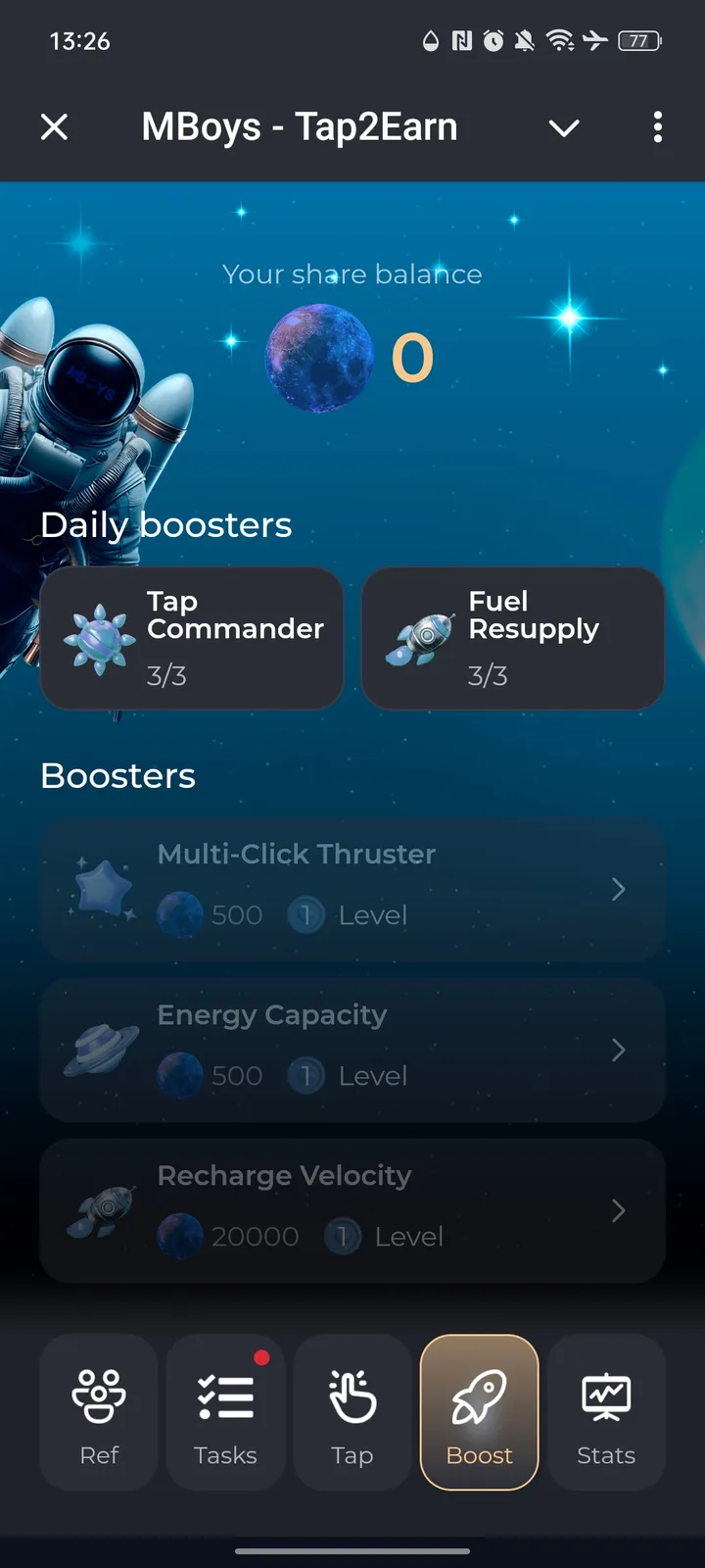 MBoys - Tap2Earn — Screenshot 4