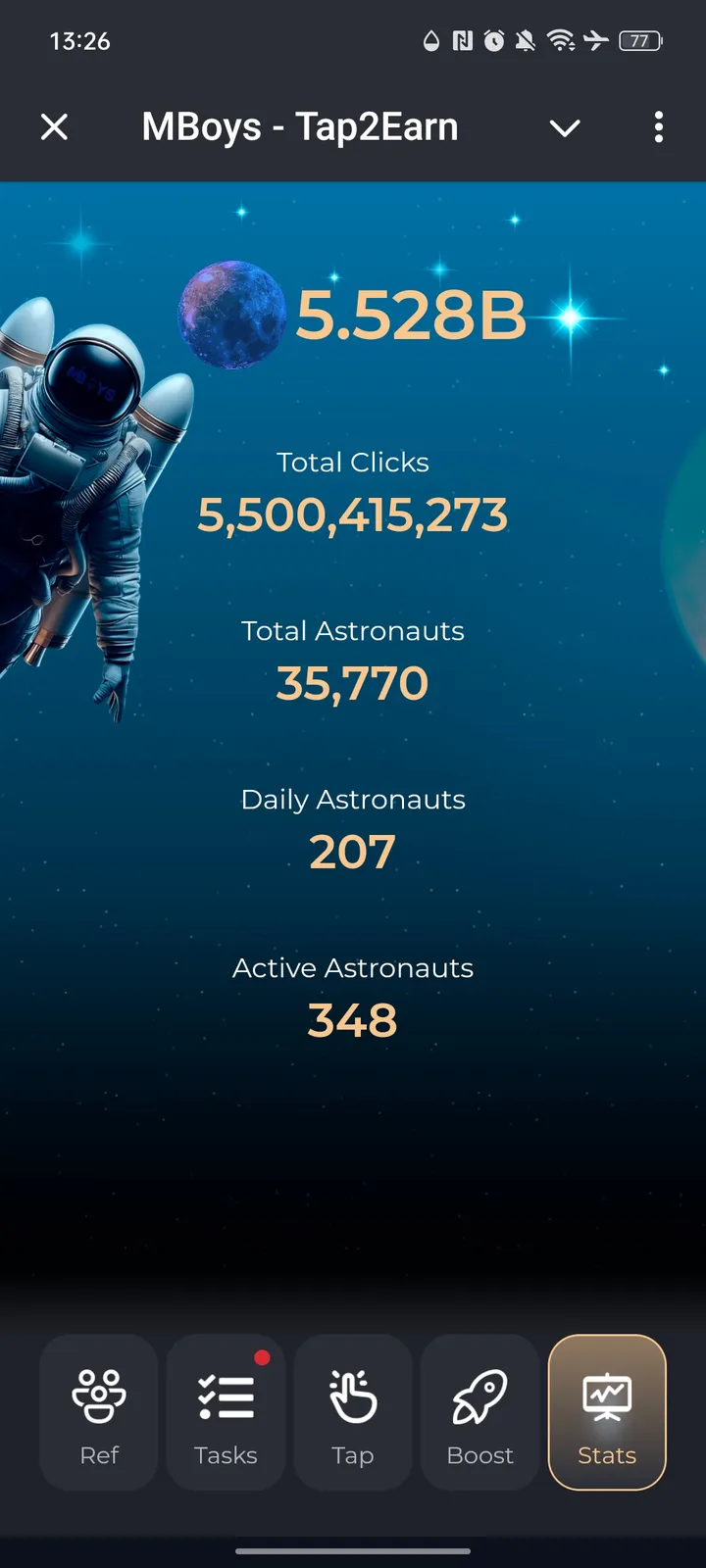 MBoys - Tap2Earn — Screenshot 5