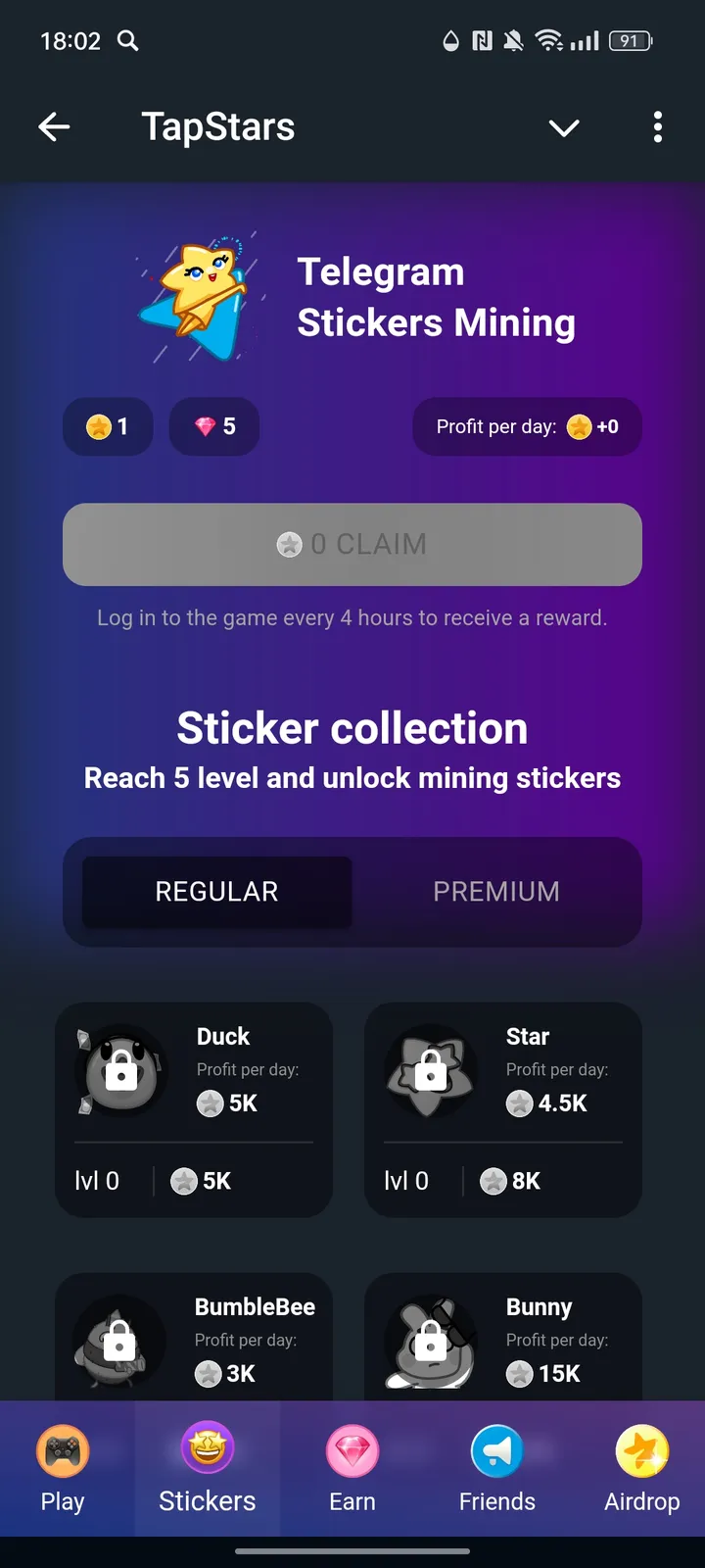 TapStars — Screenshot 2