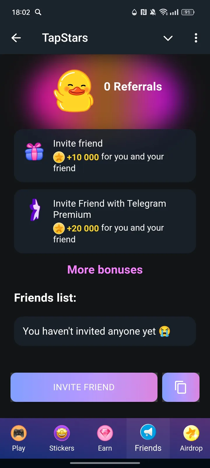 TapStars — Screenshot 4