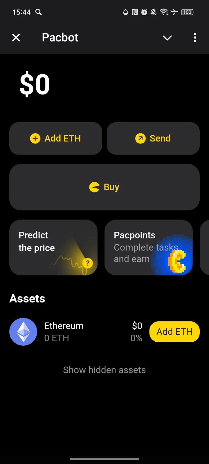 Pacbot — Screenshot 1