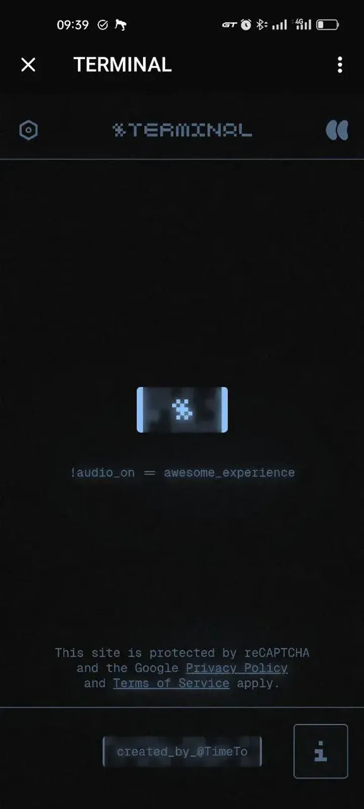 TERMINAL — Screenshot 1