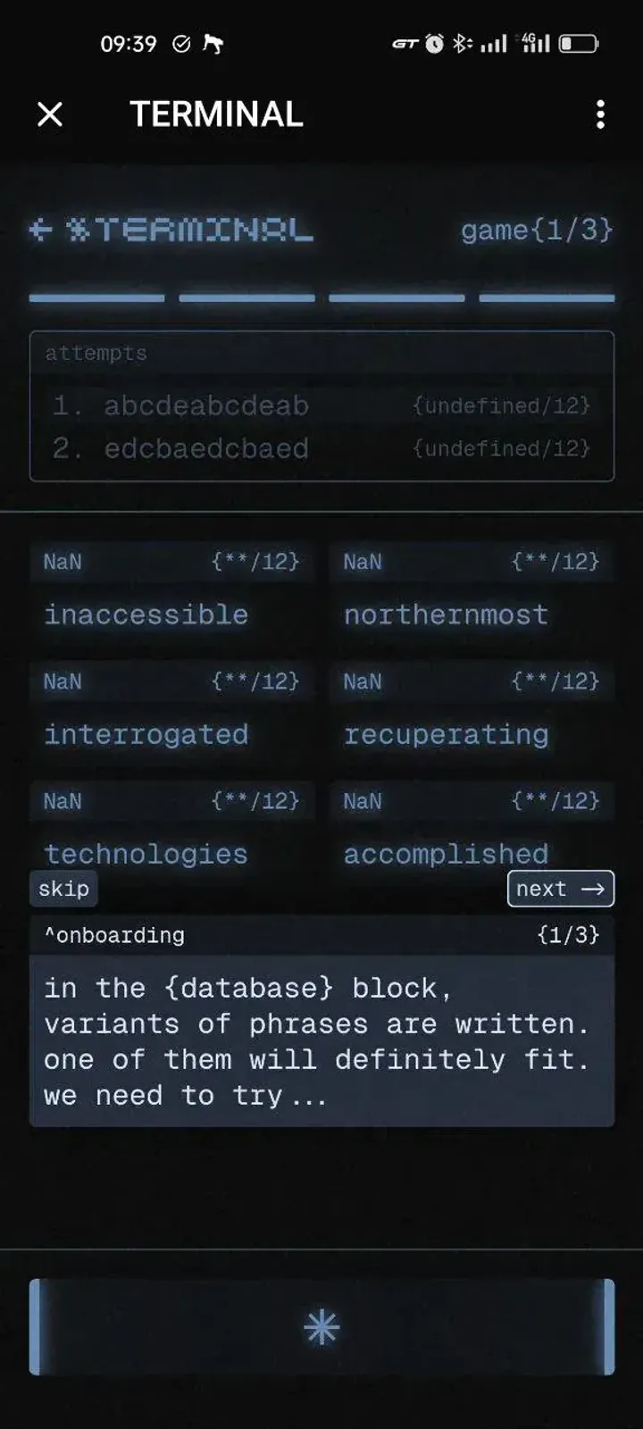 TERMINAL — Screenshot 2