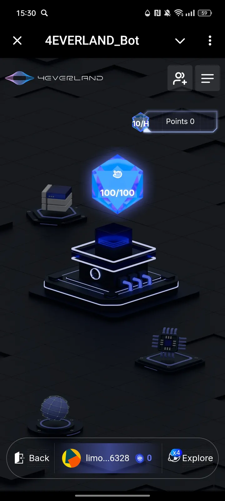 4EVERLAND_Bot — Screenshot 2