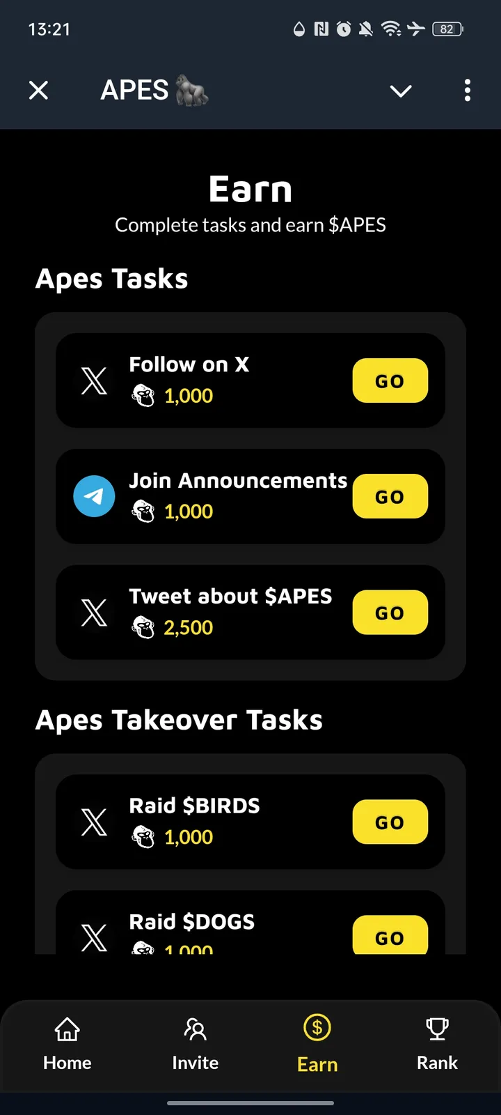 APES 🦍 — Screenshot 4
