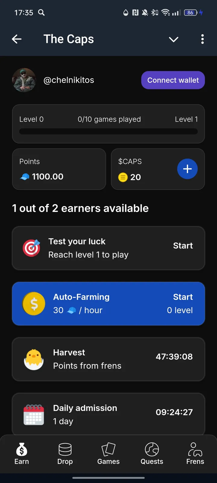 The Caps — Screenshot 3