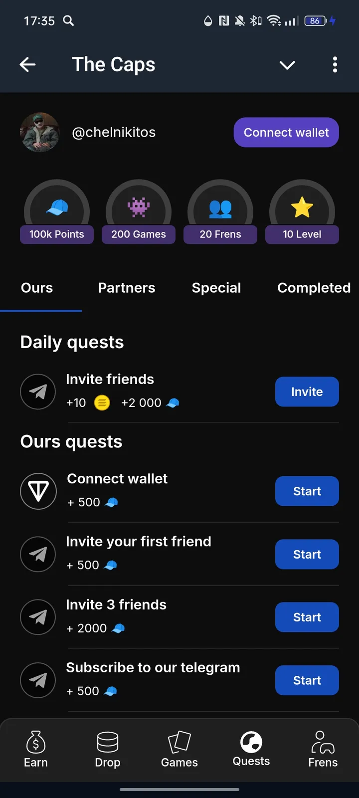 The Caps — Screenshot 4