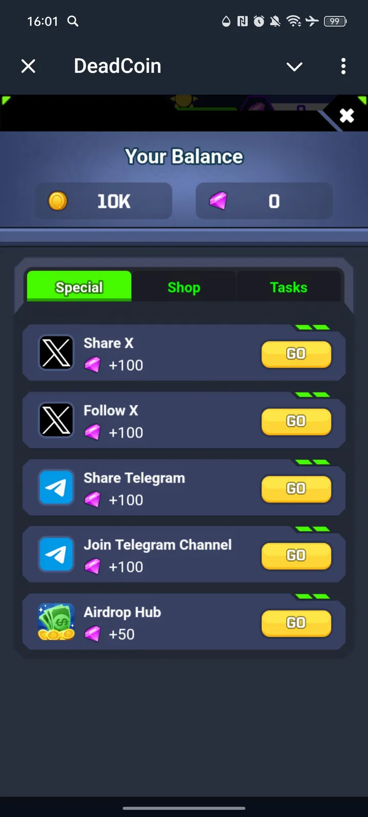 DeadCoin — Screenshot 2