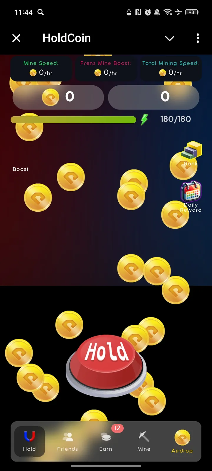 HoldCoin — Screenshot 1