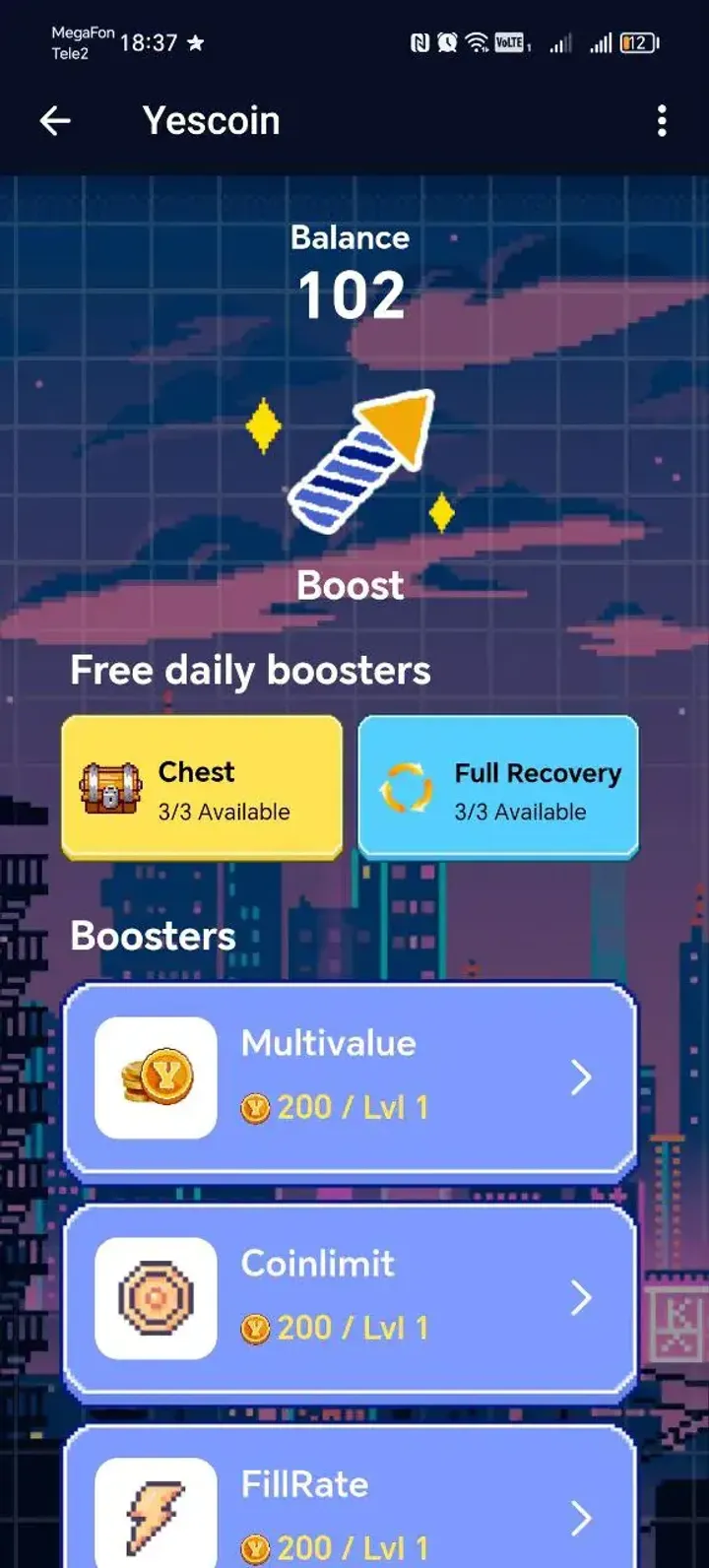 Yescoin — Screenshot 3