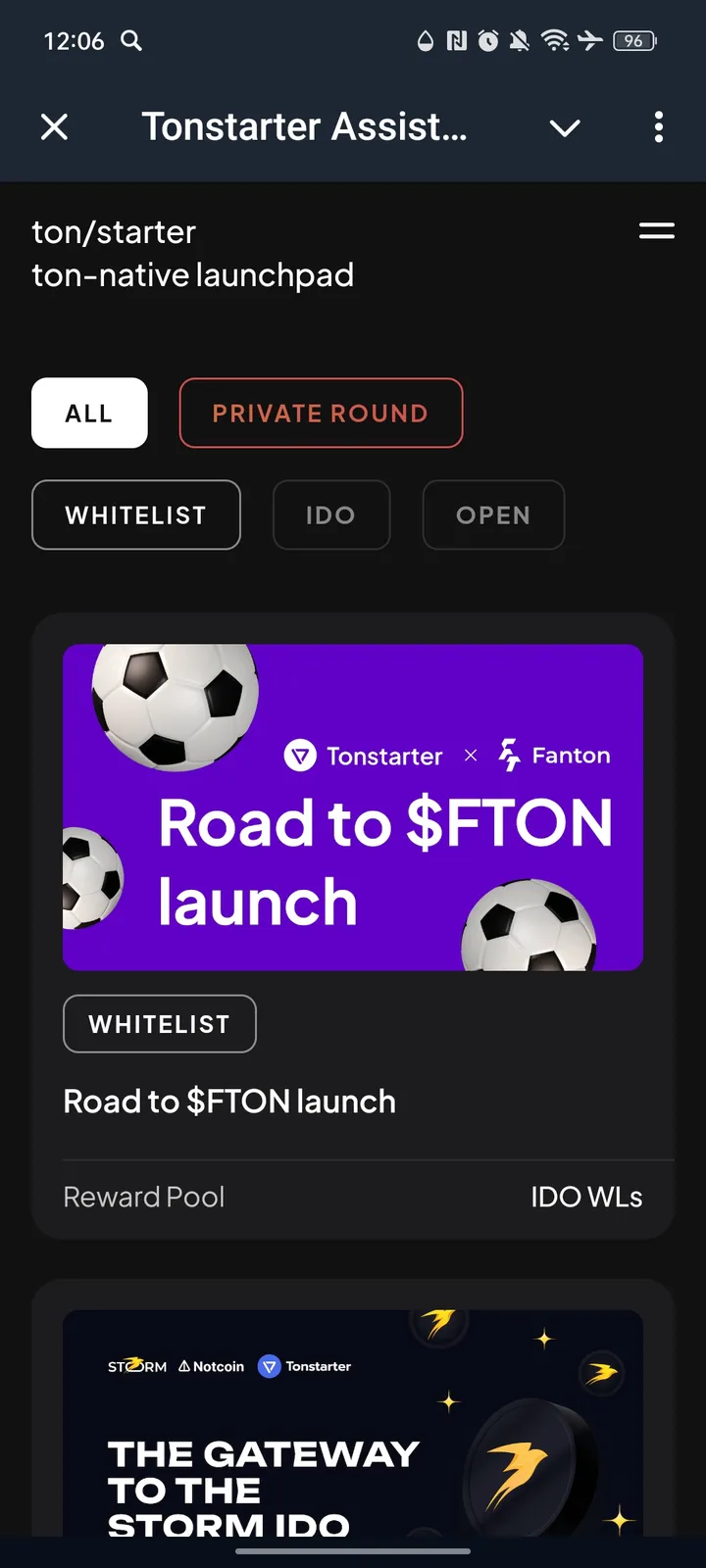 Tonstarter Assistant — Screenshot 5